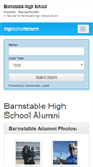 Mobile Screenshot of barnstablehighschool.org