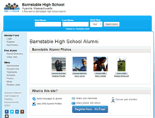 Tablet Screenshot of barnstablehighschool.org